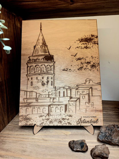 Panneau mural - Galata Tower - Istanbul