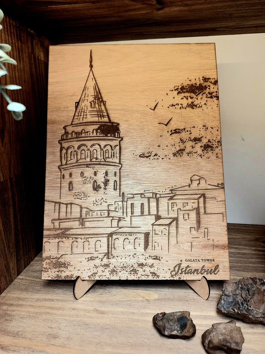 Panneau mural - Galata Tower - Istanbul