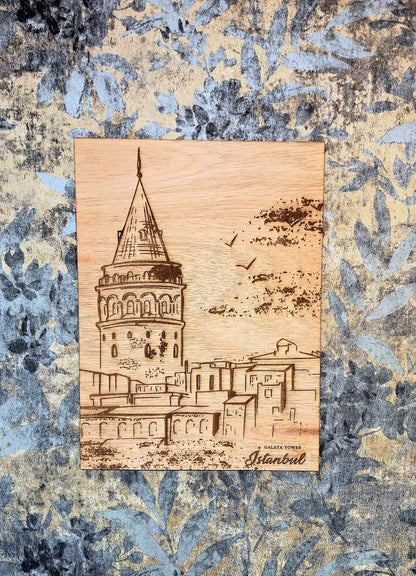 Panneau mural - Galata Tower - Istanbul