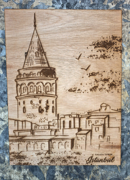 Panneau mural - Galata Tower - Istanbul