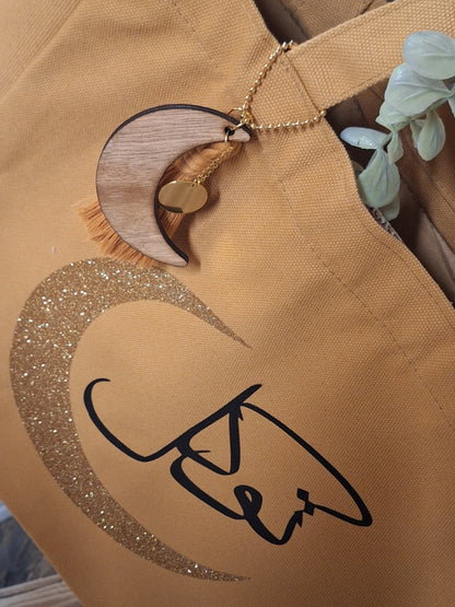 Totebag Moon & Watermelon