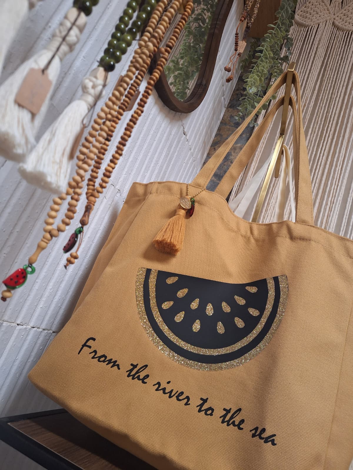 Totebag Moon & Watermelon