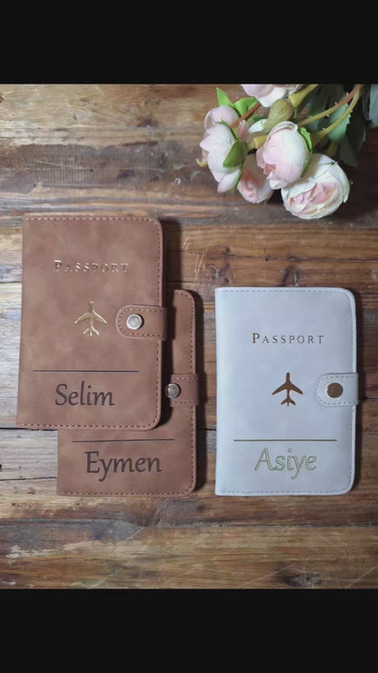 Protège passeport personnalisé