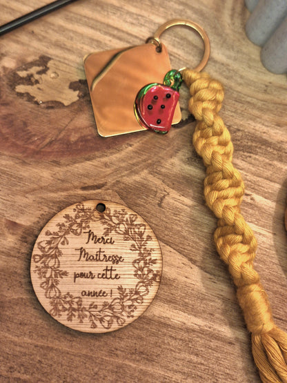 Porte-clé Losange 🍉