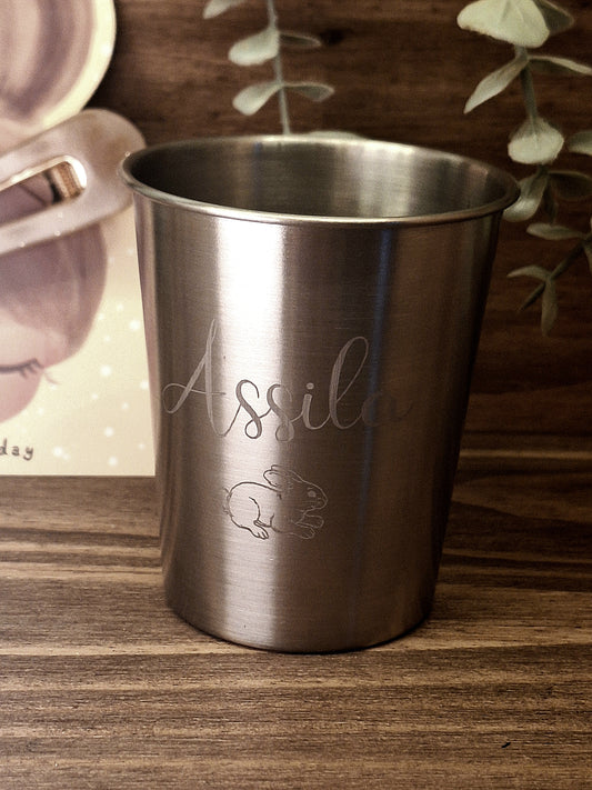 Gobelet personnalisé en acier inoxydable