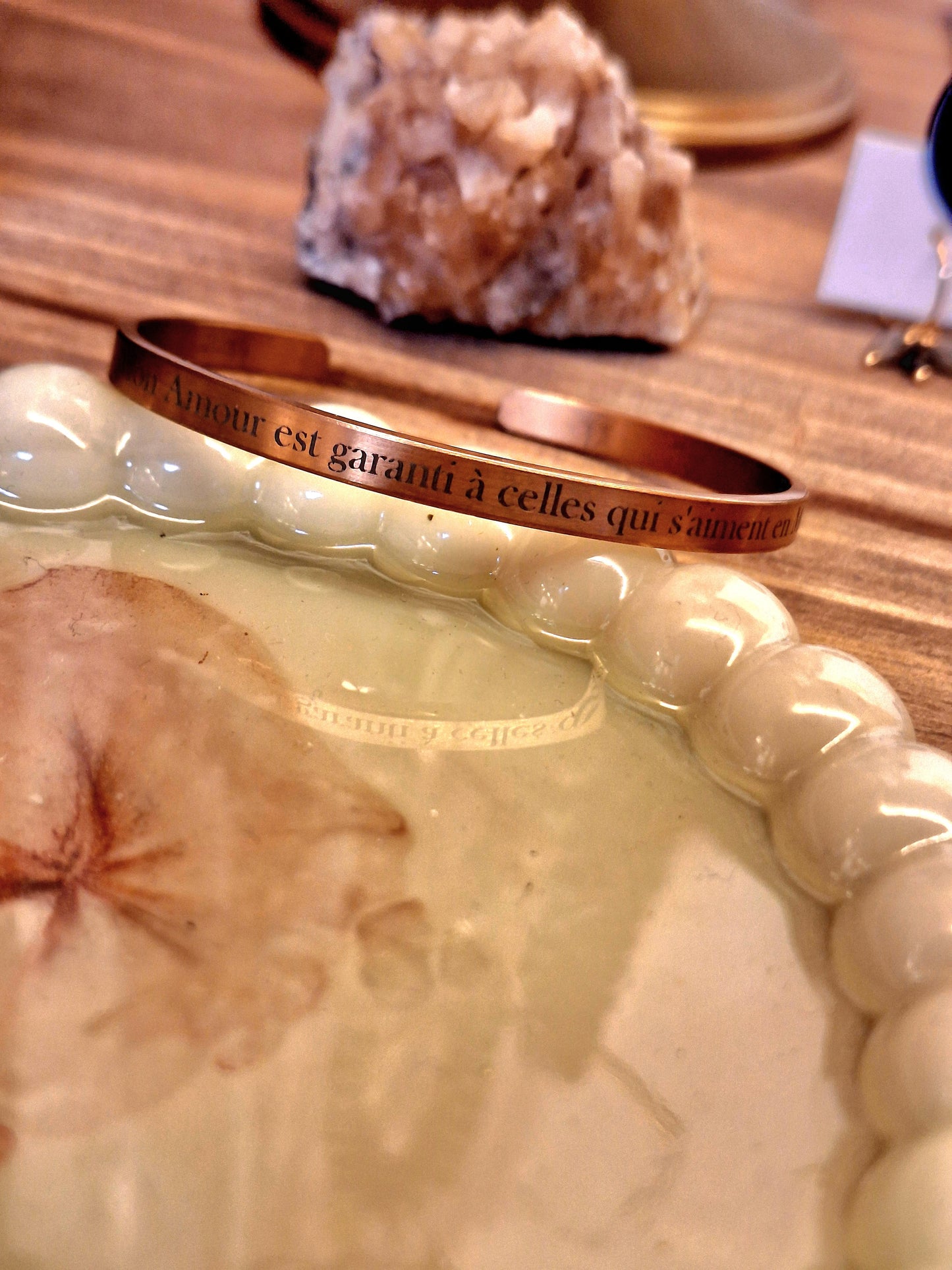 Bracelet joncs à graver