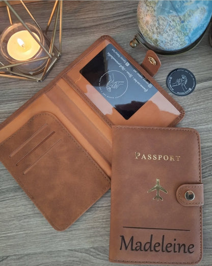Protège passeport personnalisé