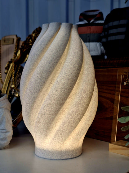 Lampe de table Praline – Effet granite