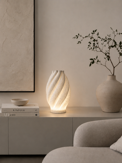 Lampe de table Praline – Effet granite