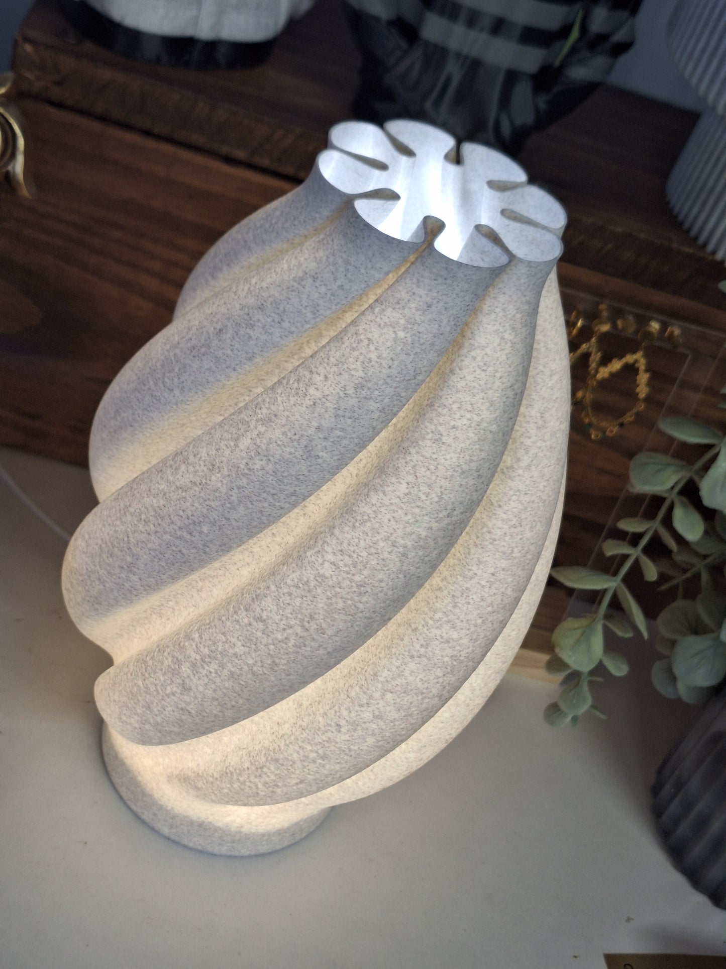 Lampe de table Praline – Effet granite